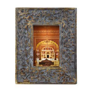 INDIAN HERITAGE WOODEN PHOTO FRAME 4 x 6”